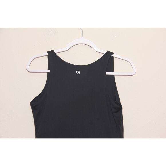 Gapfit Black One-Piece Active Tank Dress/Shorts Size Medium Shelf Bra - Picture 6 of 11